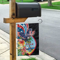 Guam Fourth of July Garden Flag Tropical Flowers