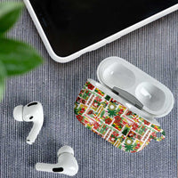 Hawaiian Santa Christmas Pattern AirPods Case White Version LT01 - Polynesian Pride