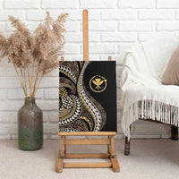 Hawaii Pineapple Brown Tribal Pattern Canvas Wall Art LT01 - Polynesian Pride
