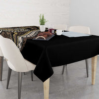 Hawaii Pineapple Brown Tribal Pattern Tablecloth LT01 - Polynesian Pride