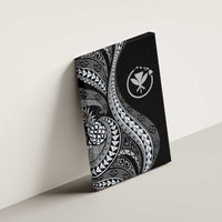 Hawaii Pineapple Gray Scale Tribal Pattern Canvas Wall Art LT01 - Polynesian Pride