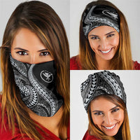 Hawaii Pineapple Gray Scale Tribal Pattern Neck Gaiter LT01