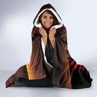 New Zealand Tui Bird Soldier ANZAC Hooded Blanket Lest We Forget LT03 - Polynesian Pride