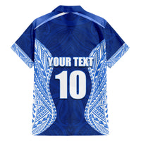 Custom Manu Samoa Rugby Hawaiian Shirt Polynesian Tattoo LT03 - Polynesian Pride