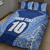 Custom Manu Samoa Rugby Quilt Bed Set Polynesian Tattoo LT03 - Polynesian Pride