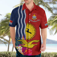 Personalised Kiribati Independence Day Hawaiian Shirt Kiribati Map With Flag Color LT03 - Polynesian Pride