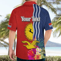 Personalised Kiribati Independence Day Hawaiian Shirt Kiribati Map With Flag Color LT03 - Polynesian Pride