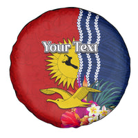 Personalised Kiribati Independence Day Spare Tire Cover Kiribati Map With Flag Color LT03 - Polynesian Pride