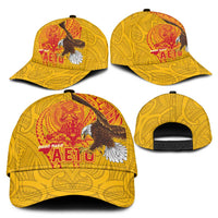 American Samoa Fautasi Race Classic Cap Aeto Pago Pago with Eagle Samoan Tribal Patterns LT03 - Polynesian Pride