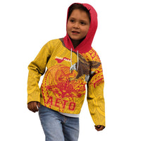 Personalized American Samoa Fautasi Race Kid Hoodie Aeto Pago Pago with Eagle Samoan Tribal Patterns LT03 - Polynesian Pride