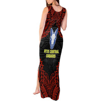 Vitis Central Dabaris Rugby Tank Maxi Dress Papua New Guinea Polynesian Tattoo LT03 - Polynesian Pride