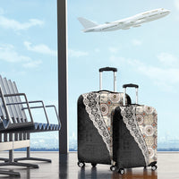 Tukenny Pattern Fijian War Clubs Mix Tapa Tribal Luggage Cover LT03 - Polynesian Pride