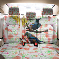 New Zealand Pohutukawa Tui Bird Back Car Seat Cover Kowhai Version LT03