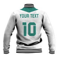 Custom New Zealand Football Baseball Jacket Go All Silver Ferns - Towards World Cup 2026