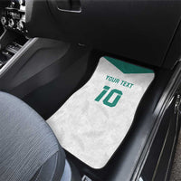 Custom New Zealand Football Car Mats Go All Silver Ferns - Towards World Cup 2026