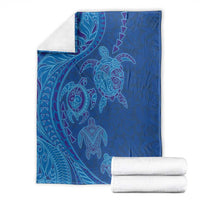 Hawaiian Turtles and Polynesian Art Tattoo Blanket Ocean Abyss LT03 - Polynesian Pride