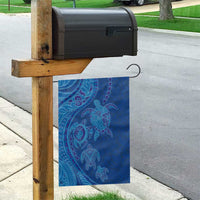 Hawaiian Turtles and Polynesian Art Tattoo Garden Flag Ocean Abyss