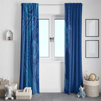 Hawaiian Turtles and Polynesian Art Tattoo Window Curtain Ocean Abyss LT03 - Polynesian Pride