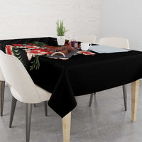 Hawaiian Hibiscus Turtle and Tropical Flower Tablecloth Dynamic Vibe LT03 - Polynesian Pride