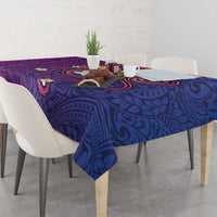 Hawaiian Octopus Tattoo and Frangipani Tablecloth LT03 - Polynesian Pride
