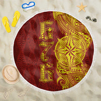 Tonga 676 Ngatu Tribal Tattoo Beach Blanket LT03 One Size 150cm Red - Polynesian Pride