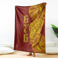 Tonga 676 Ngatu Tribal Tattoo Blanket LT03 - Polynesian Pride