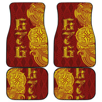 Tonga 676 Ngatu Tribal Tattoo Car Mats LT03 - Polynesian Pride