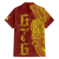 Tonga 676 Ngatu Tribal Tattoo Hawaiian Shirt LT03 - Polynesian Pride