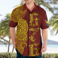 Tonga 676 Ngatu Tribal Tattoo Hawaiian Shirt LT03 - Polynesian Pride