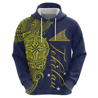 Personalised Tokelau Classic Ngatu Motifs Hoodie LT03 - Polynesian Pride