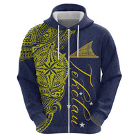 Personalised Tokelau Classic Ngatu Motifs Hoodie LT03 - Polynesian Pride