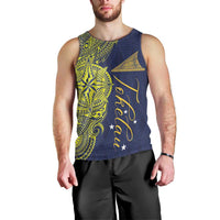 Personalised Tokelau Classic Ngatu Motifs Men Tank Top
