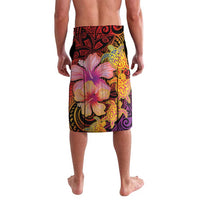 Hawaiian Hibiscus Turtle Tribal Polynesian Pattern Lavalava Colorful Color LT03 - Polynesian Pride