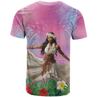 Woman Polynesian Tattoos T Shirt Tropical Flower - Sweets Vibrant Color LT03 - Polynesian Pride