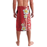 Plumeria Lavalava Polynesian Tribal Frangipani Red LT03 - Polynesian Pride
