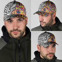 Niue Hiapo and Maori Decoration Tattoos Classic Cap LT03 - Polynesian Pride