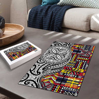 Niue Hiapo and Maori Decoration Tattoos Puzzle - Polynesian Pride