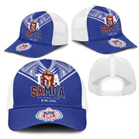 Toa Samoa Rugby Mesh Trucker Cap Six Eight Five to The World LT03 - Polynesian Pride