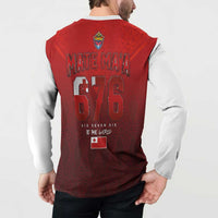 Mate Ma'a Tonga Rugby Button Sweatshirt Six Seven Six to The World LT03 - Polynesian Pride