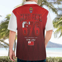 Mate Ma'a Tonga Rugby Hawaiian Shirt Six Seven Six to The World LT03 - Polynesian Pride