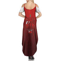 Mate Ma'a Tonga Rugby Summer Maxi Dress Six Seven Six to The World LT03 - Polynesian Pride