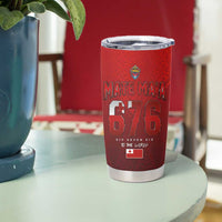 Mate Ma'a Tonga Rugby Tumbler Cup Six Seven Six to The World LT03 - Polynesian Pride