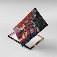 Aotearoa and Samoa Toitu Te Tiriti Canvas Wall Art Honour the Treaty - Te Tiriti Is Us