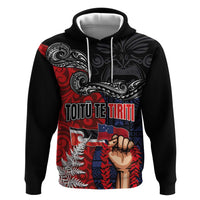 Aotearoa and Samoa Toitu Te Tiriti Hoodie Honour the Treaty - Te Tiriti Is Us