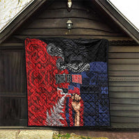 Aotearoa and Samoa Toitu Te Tiriti Quilt Honour the Treaty - Te Tiriti Is Us