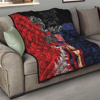 Aotearoa and Samoa Toitu Te Tiriti Quilt Honour the Treaty - Te Tiriti Is Us