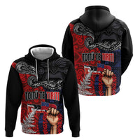 Aotearoa and Samoa Toitu Te Tiriti Zip Hoodie Honour the Treaty - Te Tiriti Is Us