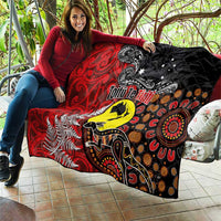 Aotearoa and Australia Toitu Te Tiriti Quilt Honour the Treaty - Te Tiriti Is Us