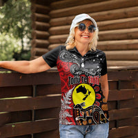 Aotearoa and Australia Toitu Te Tiriti Women Polo Shirt Honour the Treaty - Te Tiriti Is Us