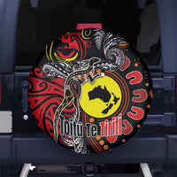 Aotearoa and Australia Toitu Te Tiriti Spare Tire Cover Honour the Treaty - Stand Together Stand Stronger